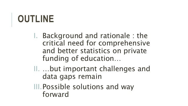 CIES 2017 / Data revolution : Private funding and equity in education Slide 2