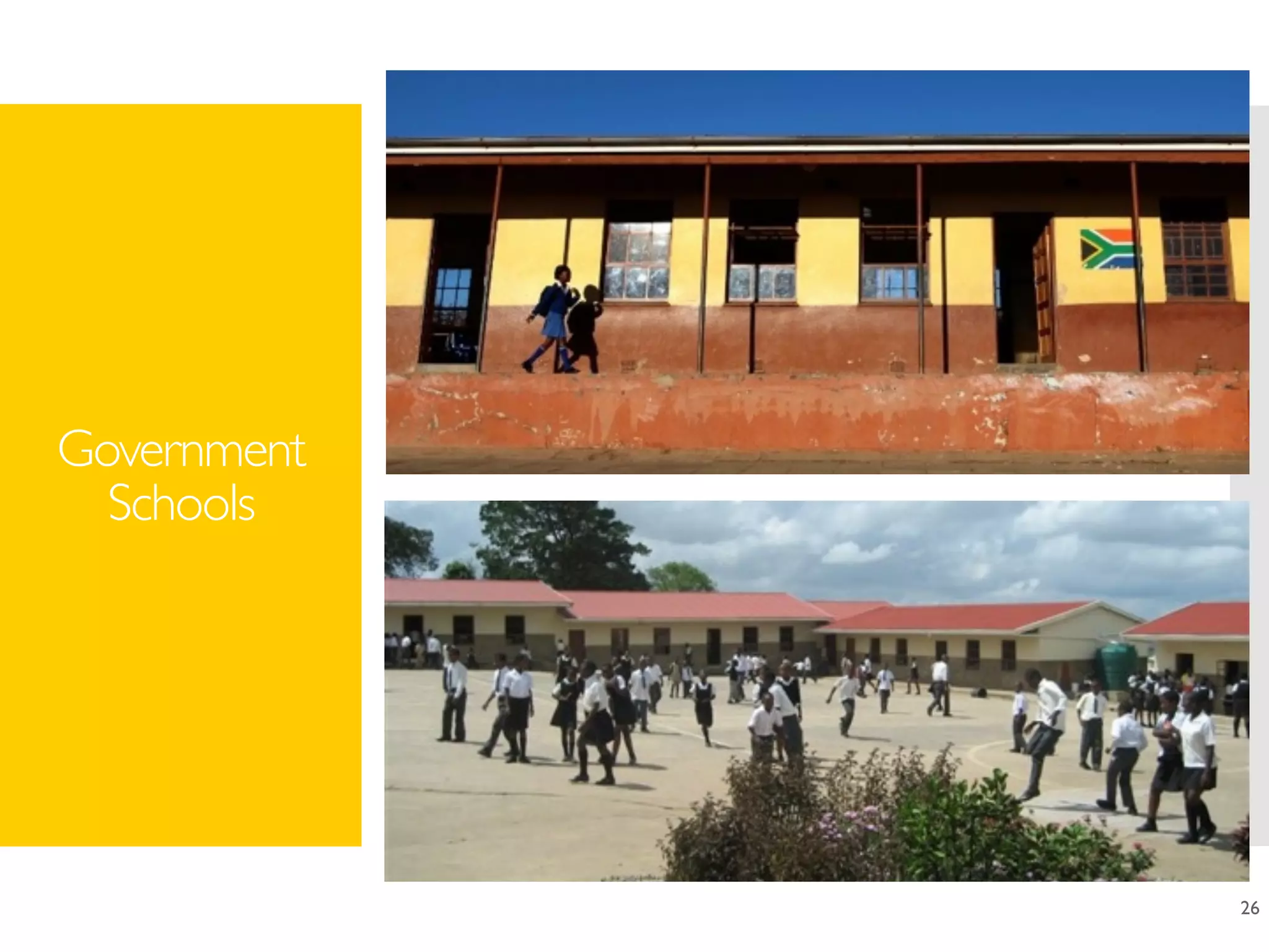 26
Government
Schools
 