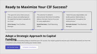 CIF Guidance Understanding the Process for Condition Improvement Fund ...