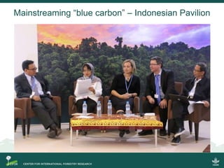 Blue carbon science for sustainable coastal development