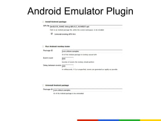 Android Emulator Plugin
 