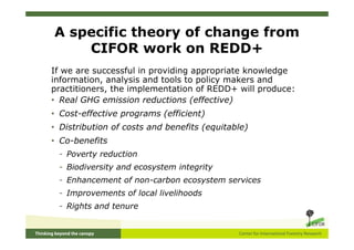 CIFOR in India and South Asia | PDF