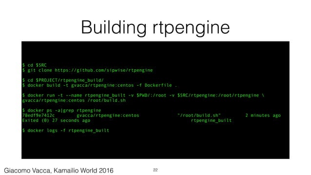 Continuous Integration and Kamailio | PPT