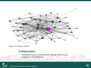 Policy Network Analysis on REDD+