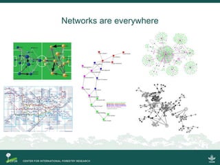 Networks are everywhere
 
