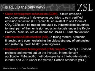 REDD in Asia - Challenges and Opportunities