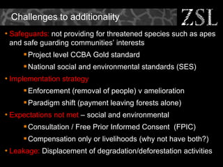 REDD in Asia - Challenges and Opportunities