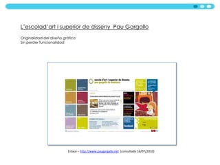 ReferenciasCibernariumGran cantidad de contenidos bien organizadosIntuitiva Enlace – http://www.cibernarium.cat/cibernarium/cat/index.jsp (consultado 16/07/2010)