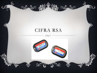CIFRA RSA
 