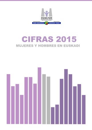 CIFRAS 2015
MUJERES Y HOMBRES EN EUSKADI
 