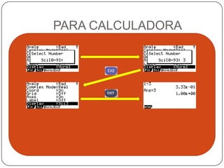 PARA CALCULADORA