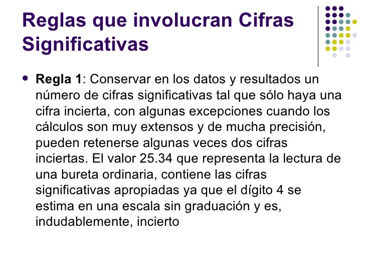 Cifras Significativas