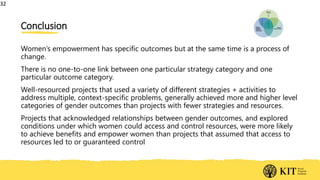 Gender and food systems research: Key lessons from the Canadian International Food Security Research Fund