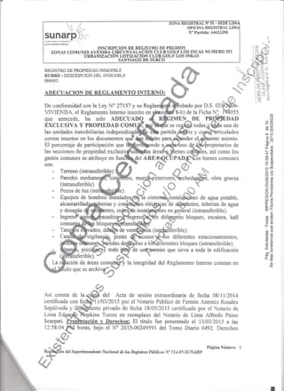 RR.PP. Adecuación Reglamento Interno