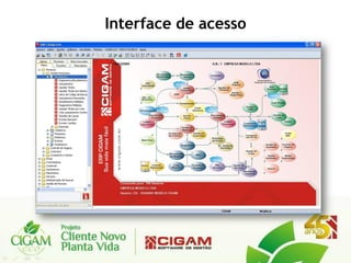 Interface de acesso
 