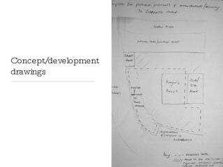 Concept/development drawings 