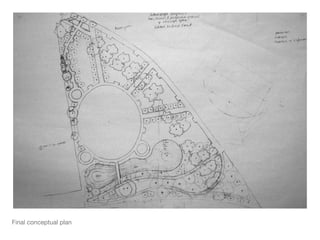 Final conceptual plan 