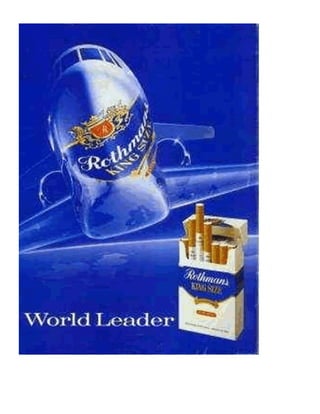 Cigarette adverts