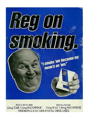 Cigarette adverts