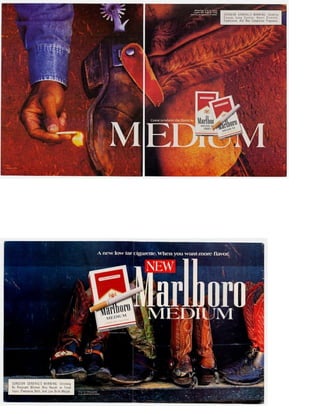 Cigarette adverts