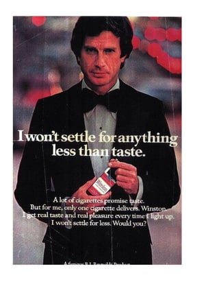 Cigarette adverts