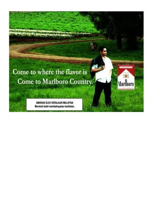 Cigarette adverts