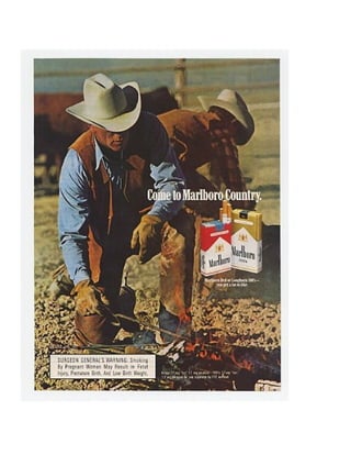 Cigarette adverts