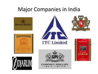 Major Companies in India
 