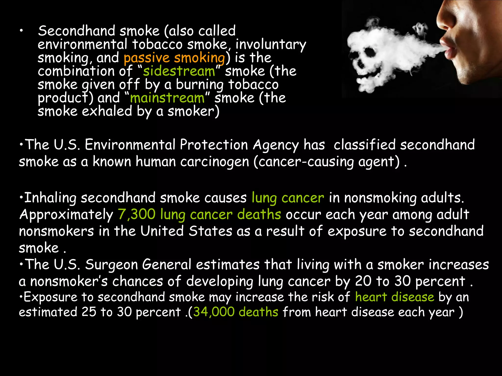 Cigarette smoke and oxidative stress PPT