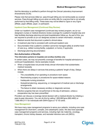 Procertify Cigna Limited Distribution Drugs with Reimbursement Restriction | PDF