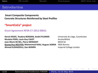 Finite Element analysis of a hybrid RCS beam-column connection | PDF