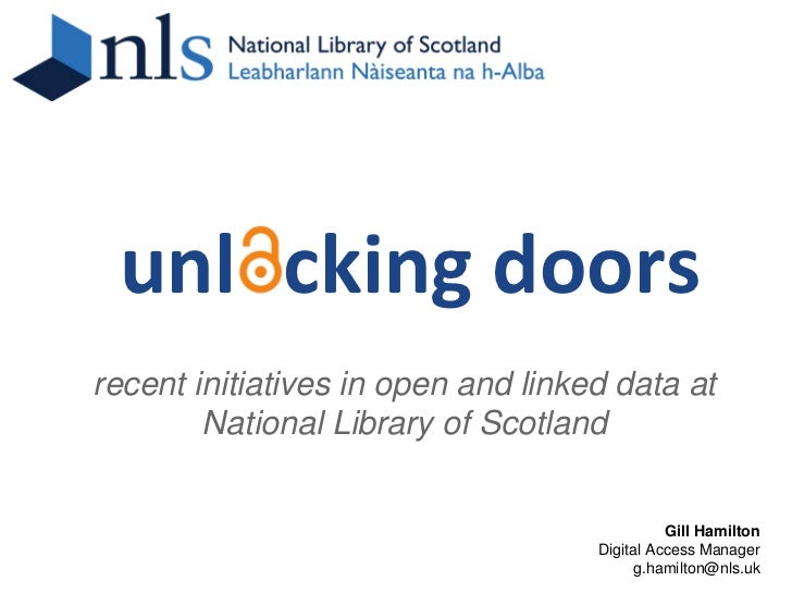 Unlocking Doors Recent Initiatives In Open And Linked Data