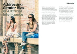 CII: Addressing Gender Bias in Artificial Intelligence | PDF