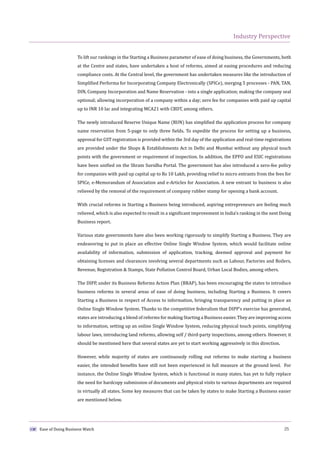 Ease of Doing Business | PDF