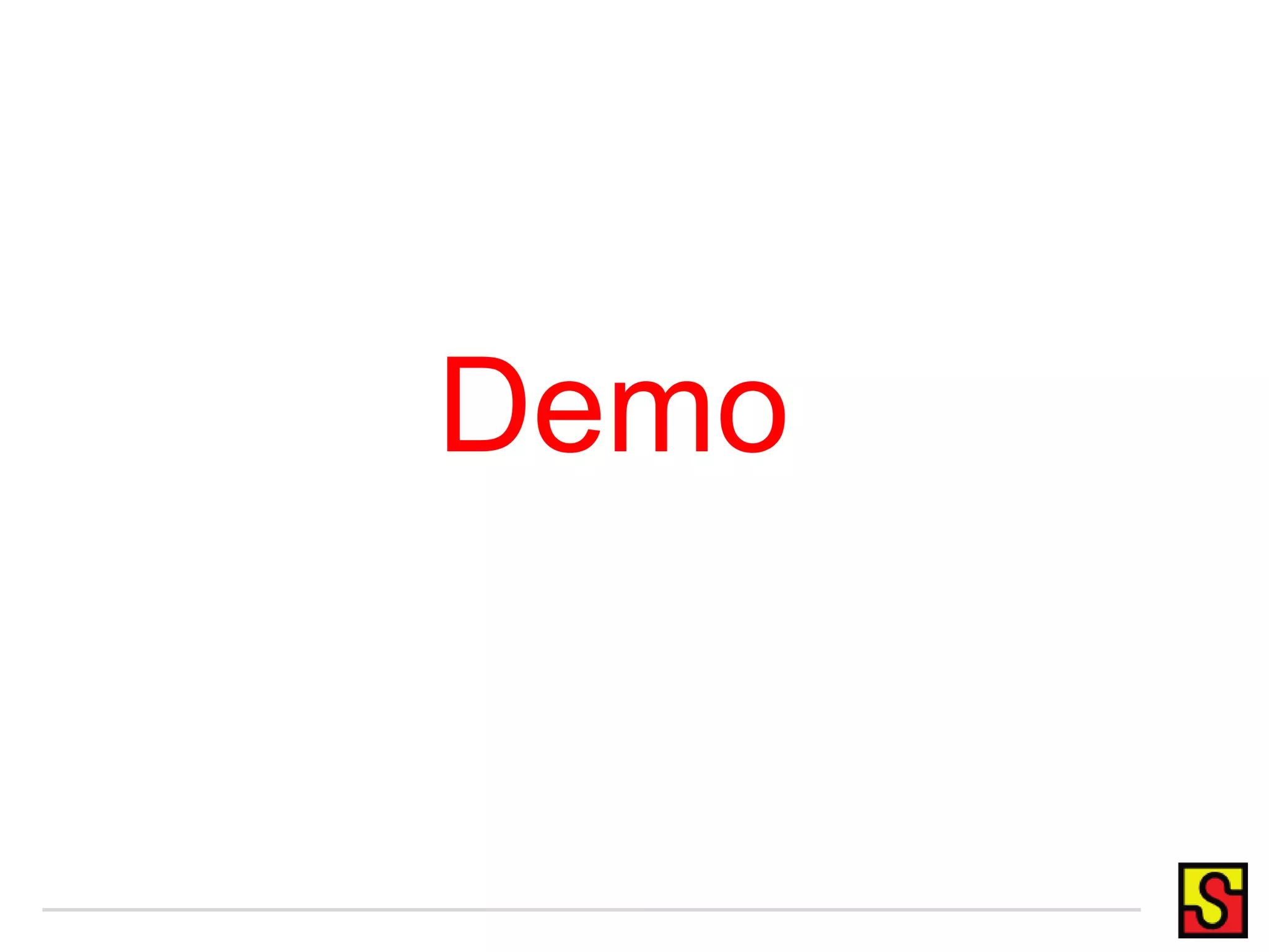 Demo
 