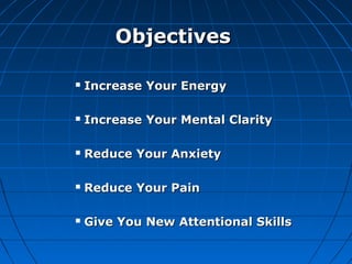  Increase Your EnergyIncrease Your Energy
 Increase Your Mental ClarityIncrease Your Mental Clarity
 Reduce Your Anxiet...