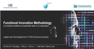 CII-TNTDPC Functional Innovation Methdology for Leaders in IT,ITES & Electronics Industry 2014