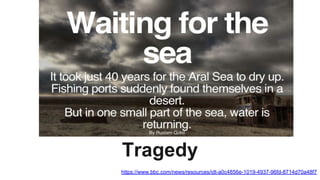 Tragedy
https://www.bbc.com/news/resources/idt-a0c4856e-1019-4937-96fd-8714d70a48f7
 