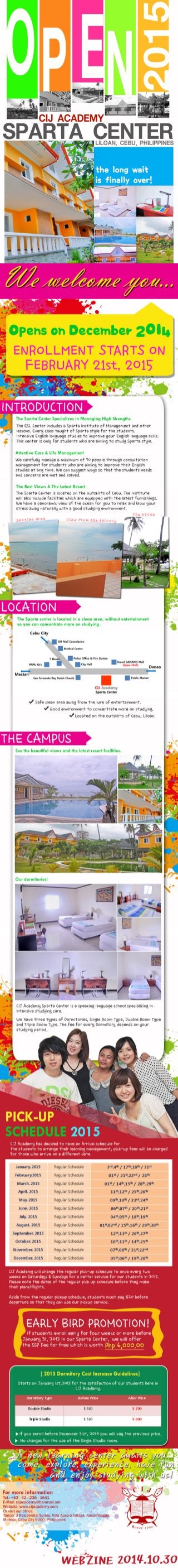 CIJ webzine Giới thiệu cơ sở Sparta Center, Cebu