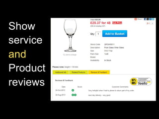Show
service
and
Product
reviews

 