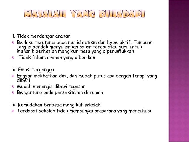 audiologi dan terapi cara kerja pendidikan khas