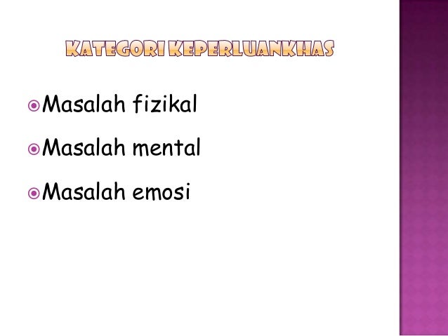 Audiologi dan terapi cara kerja pendidikan khas