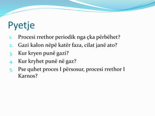 Proces Rrethor Cikli i karnos | PPTX
