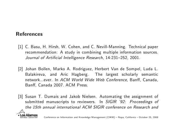An Algorithm To Determine Peer Reviewers An Algorithm To Determine Peer Reviewers