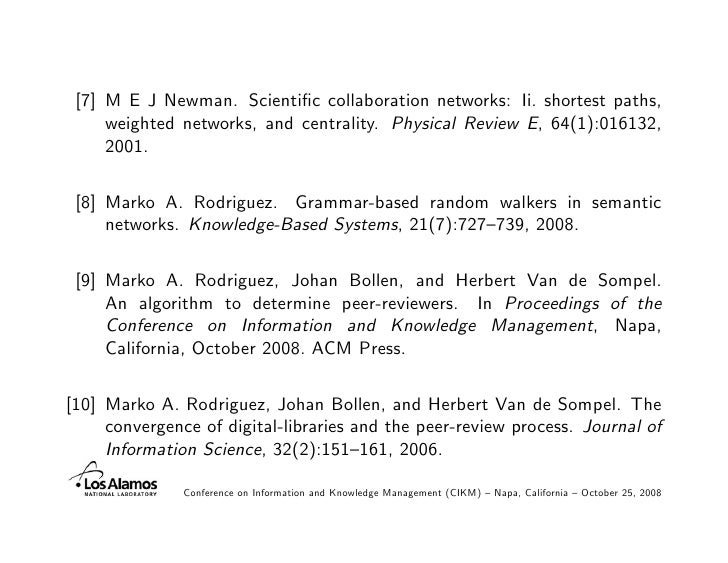 An Algorithm To Determine Peer Reviewers An Algorithm To Determine Peer Reviewers