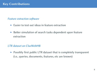 Feature Extraction for Large-Scale Text Collections | PDF