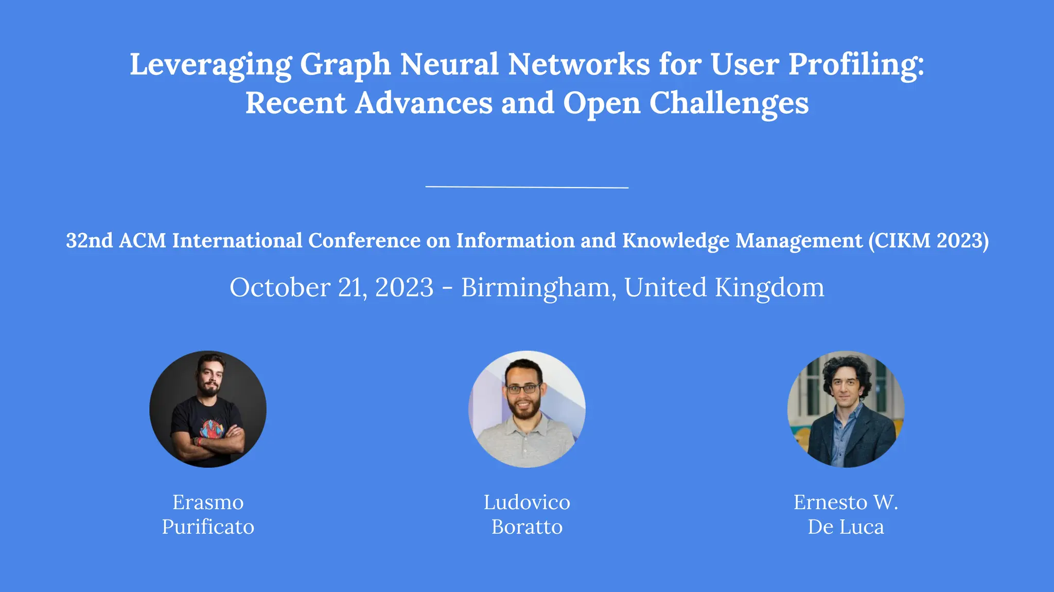 Leveraging Graph Neural Networks for User Profiling: Recent Advances ...