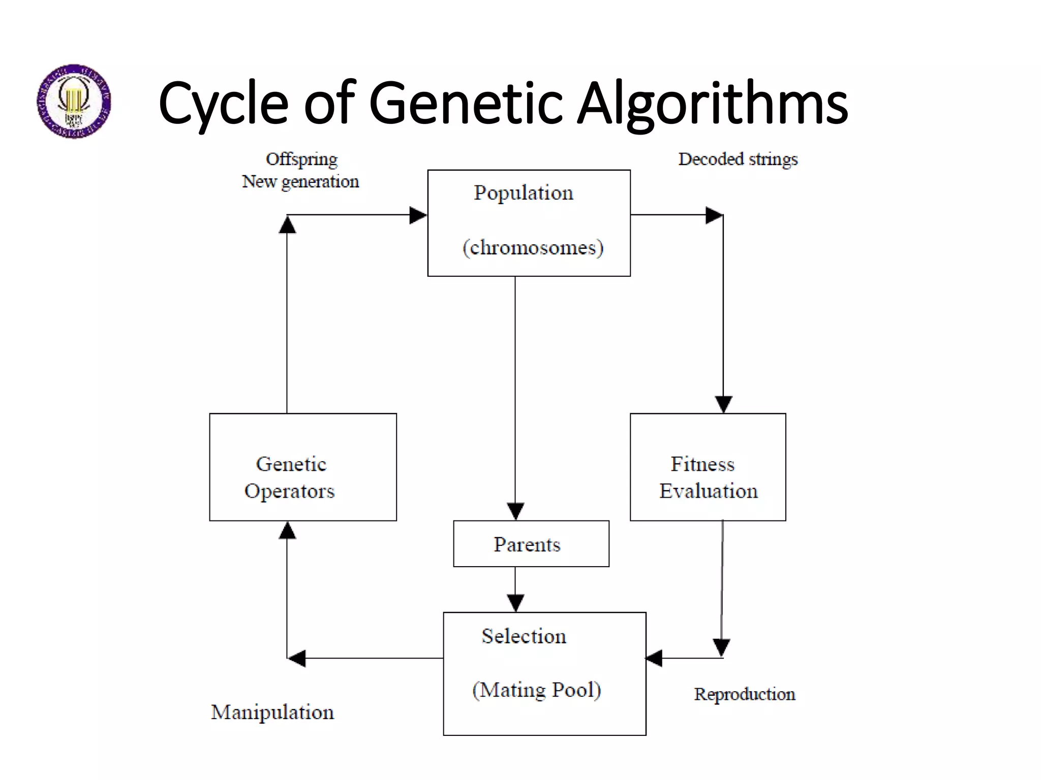 Cycle of Genetic Algorithms
 