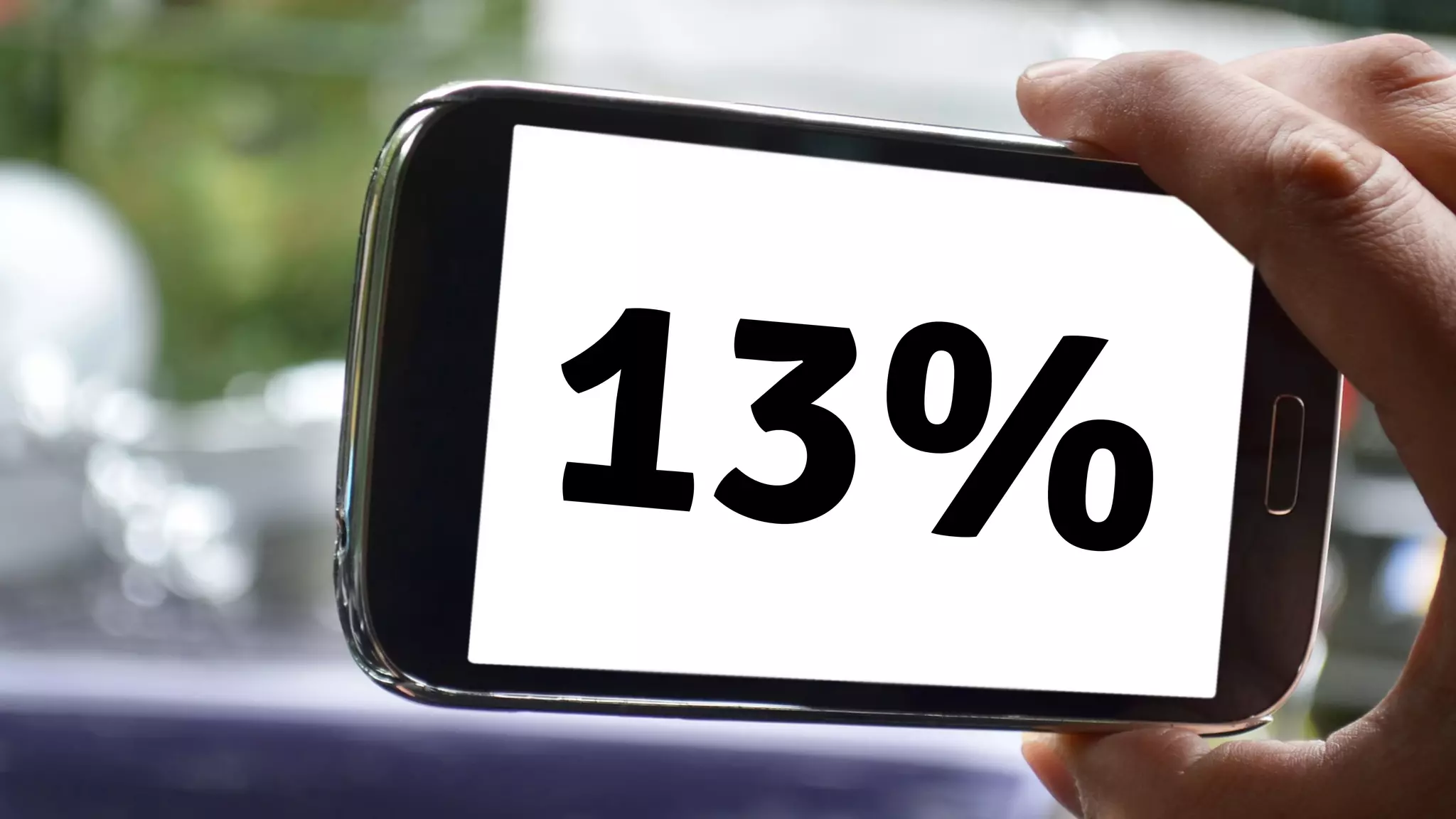 13%