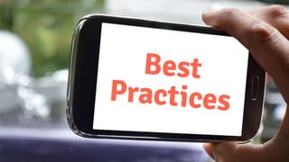 Video Stats!
Best 
Practices
 
